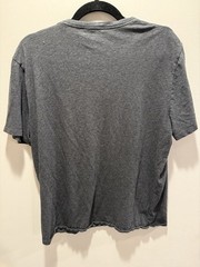 Vince Mens M 100% Pima Cotton Crewneck T-Shirt Heather Charcoal Gray Tee SS