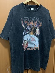Travis Scott Shirt Mens XL Featuring Distressed Wash Styl Rap Tee Hip Hop Music