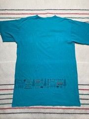 Vintage Yellowstone park oversized camp sleep shirt beach sleeping bear animals