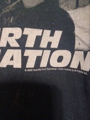 Vintage Public Enemy Rebirth of A Nation T-Shirt Size 2XL Used As-Is Distressed