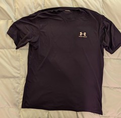 Lot of 5 Men’s Medium Synthetic Wicking T Shirts Under Armour EMS