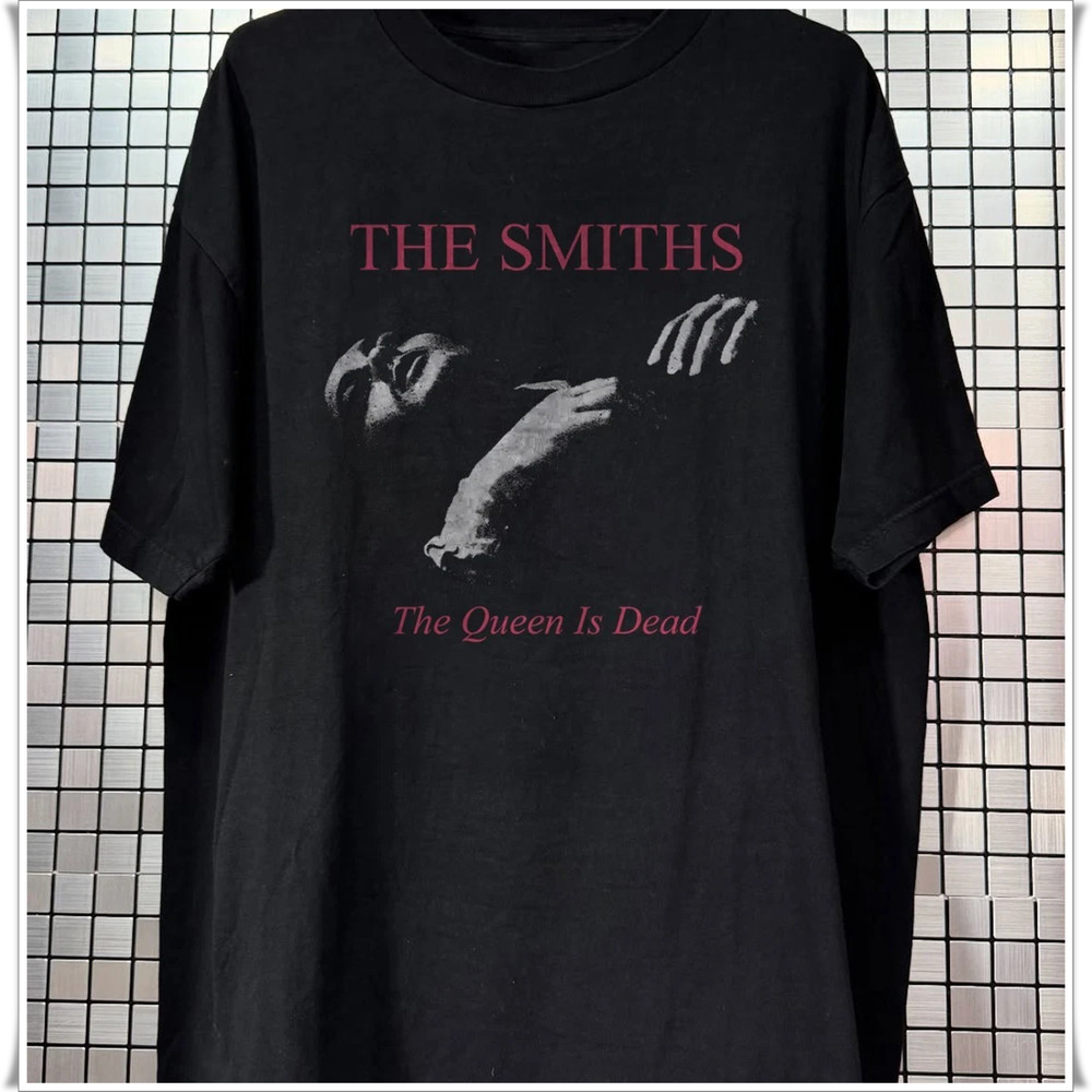 The Smiths The Queen Is Dead T-Shirt, Unisex Black T-shirt, Size S-5XL