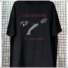 The Smiths The Queen Is Dead T-Shirt, Unisex Black T-shirt, Size S-5XL