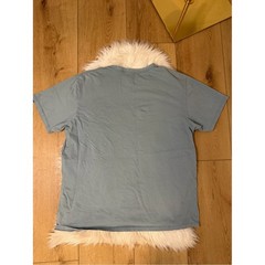 Sitka Men’s Short Sleeve Logo Tee in Light Blue 100% Pima Cotton XL