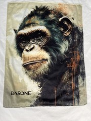 BARONE Tee-Shirt Men’s Sz XL MADE IN ITALY 95% Polyester 5% Elastane Stretch