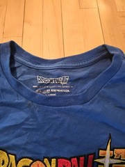 Dragon Ball Super Blue Chibi Adult T Shirt Size L Goku Piccolo Vegeta Shenron