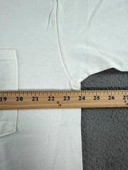 Vintage Dickies Shirt Men’s XL White Cotton Utility Pocket Tee USA Deadstock NWT