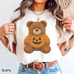 Halloween Teddy Bear Spooky Cute Comfort Tee