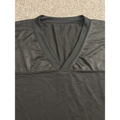 Augusta Sportswear Football Jersey Mens XL Black Excellent Mesh V-Neck Practice