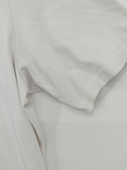 Uniqlo Men’s T-Shirt M White Polyester with Polyamide Basic