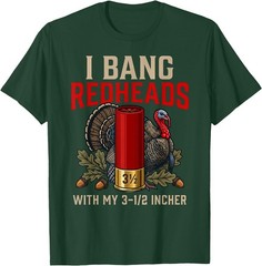 I Bang Redheads Turkey Hunting Gobbler Hunting Outdoorsman T-Shirt