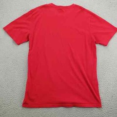 The North Face Shirt Mens Large Red Spellout Large Logo Outdoors Classic Fit