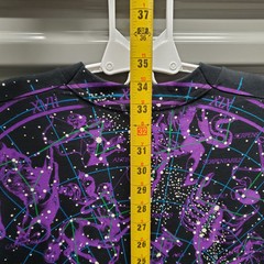 VTG 93 Liquid Blue Disneyland XXL Constellation Astrology Glow Shirt USA NWT AOP