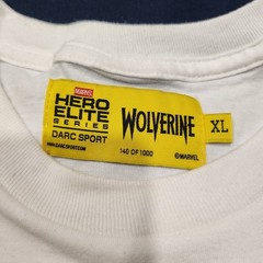 Darc Sport Hero Elite Marvel Wolverine “Never Surrender” Oversized Tee White XL