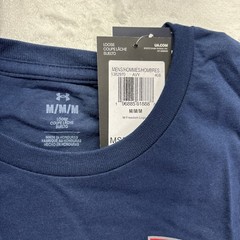 Under Armour Freedom Loose T-Shirt Athletic UA Gym US Flag Mens Sz Med Patriot