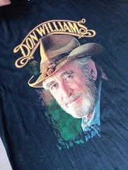Don Williams Adult T-Shirt Sz XL Short Sleeve Crewneck “The Gentle Giant” Logo