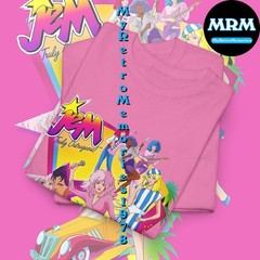 NEW Jem And The Holograms T-Shirt 5 Colors To Choose Sizes S-5XL Tee 80s Retro