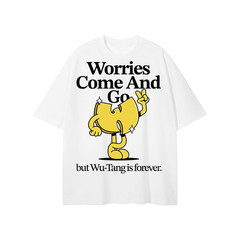 Wu Tang Clan T-Shirt Worries Come And Go Hip Hop Rap Tee GZA RZA ODB Unisex S-2X