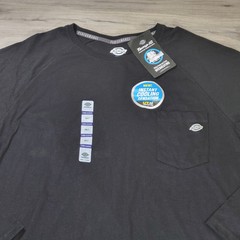Dickies T-Shirt Men’s 2XLT Black Long Sleeve Temp IQ Performance New
