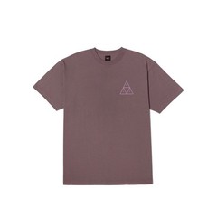 HUF Worldwide “Set Triple Triangle” Short Sleeve Tee (Light Plum) T-Shirt