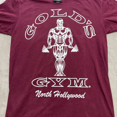Gold’s Gym North Hollywood Bodybuilding Workout Fitness Men Muscle Tee S-5XL