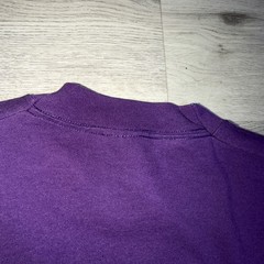 VTG BVD Purple shirt Single stitch Blank Pocket Size X Large 90s