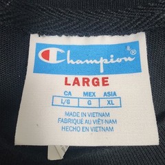 Champion Heritage Football Jersey Mens L Black #19 Long Sleeve Throwback Shirt