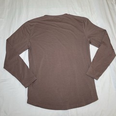 Cuts Mens Long Sleeve Shirt Lot Of 2 Curve-Hem PYCA Pro Size Large White Mauve