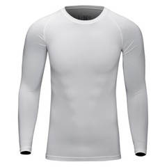 Mens Quick Dry T-Shirt Long Sleeve Compression Base Layer Undershirt Sports Tops