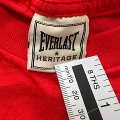 Vintage Everlast Floyd Patterson Helsinki 1952 Boxing Tee Red USA Large