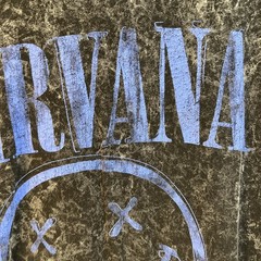Nirvana Music acid wash t-shirt Size Small Vintage Music 90s hip hop classic 80s