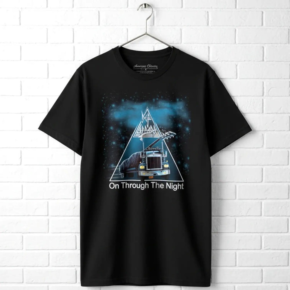 Def Leppard On Through The Night Album Men’s T Shirt