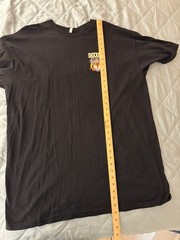 Dixxon Flannel Co T-Shirt Mens 2XL Black Short Sleeve “LIVIN’ HEAVY” USA Made