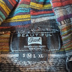 Beautiful Giant Hoodie Medium Multi Color Pullover Aztec Print Short Sleeve