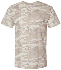 Men and Women Unisex Soft Fine Jersey Blended T-Shirt Natural Camo Tee S-3XL NEW