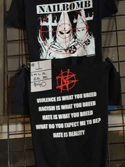Nailbomb Spring Tour 2026 Reprint Graphic T-Shirt