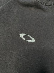 Rare Vintage Faded Oakley Software Vortex Swirl Black T-Shirt