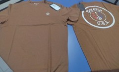 2 Official Licensed Beretta Tabacoo Brown Circle T Shirt Gun Pistol UK M / US S