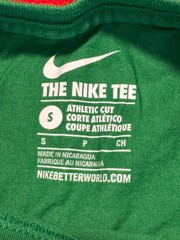 Nike T Shirt Mens Small Green Twilight XC 2019 Horror Graphic Running Tee