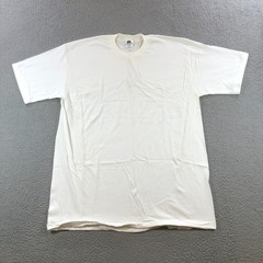 vtg stafford shirt mens XXL white black tee single stitch 2