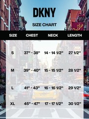 DKNY Soft Cotton T-Shirt for Men – Plain Casual & Dress Crew Neck Tee,