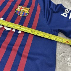 Nike FC Barcelona Luis Suárez #9 Home Soccer Jersey 2018/19 Blue Red Mens XL