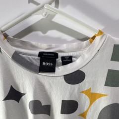 Hugo Boss Lot of 3 Men’s Cotton Knit Graphic Logo Crew Neck T-Shirts Size L