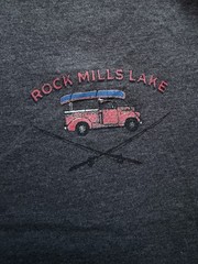G.H. Bass & Co. Men’s XL Gray Rock Mills Lake Graphic Crew Neck Short Sleeve Tee