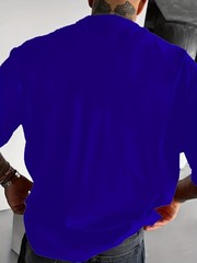 Trendy Men’s Short-Sleeve Graphic T-Shirt Casual Wear Round Neck Tee Tops US ↗
