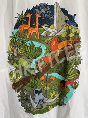 NWT L Lion King T-shirt Disney Cartoon 90s Movie Hyenas Scar Simba Large Rafiki