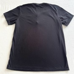 Cotton On Garments Henley Tee T Shirt Mens L Black V‑Neck Buttons Front Soft