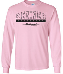 Kenner Louisiana T-Shirt Long Sleeve Graphic tee