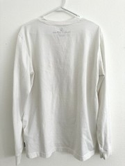 Men Psycho Bunny Meyer Long Sleeve Graphic Tee White (B6T310W1PC 100) Size 6