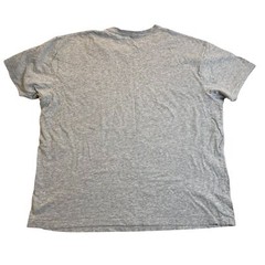 Reel Life Mens T-Shirt XL Gray Heather Short Sleeve With American Flag Graphic